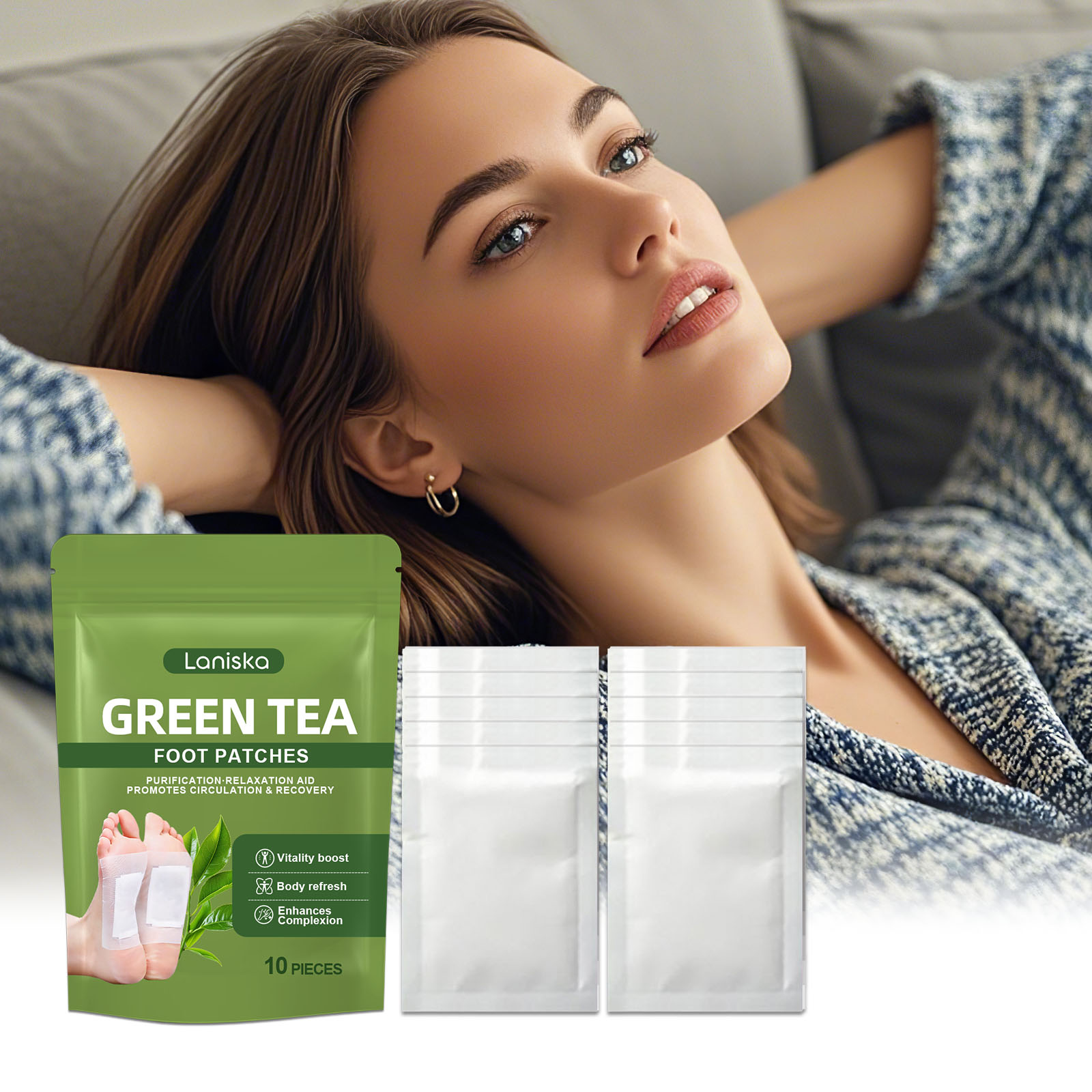 لصقات القدم الطبيعية للتخلص من - مراجعة Detox Foot Patch وسعره