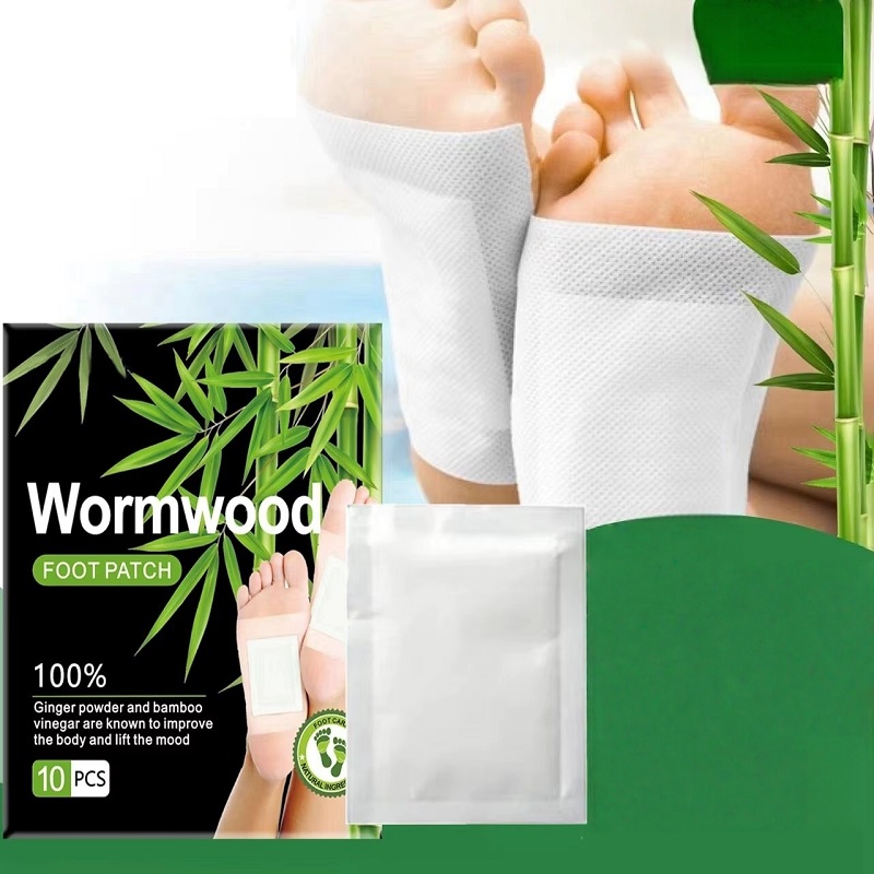 10 قطع من رقعة القدم من الشيح  - مراجعة Detox Foot Patch وسعره