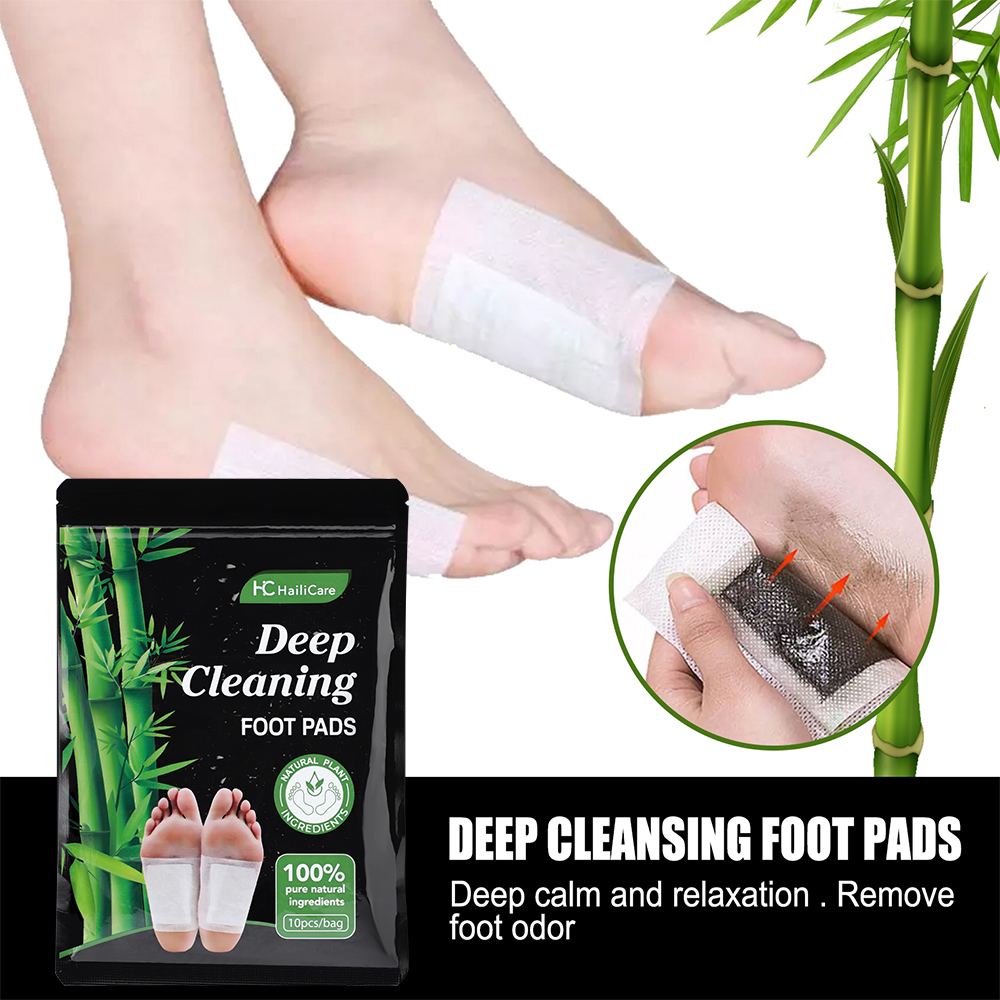 10 قطع من لصقات القدم المصنوعة - مراجعة Detox Foot Patch وسعره