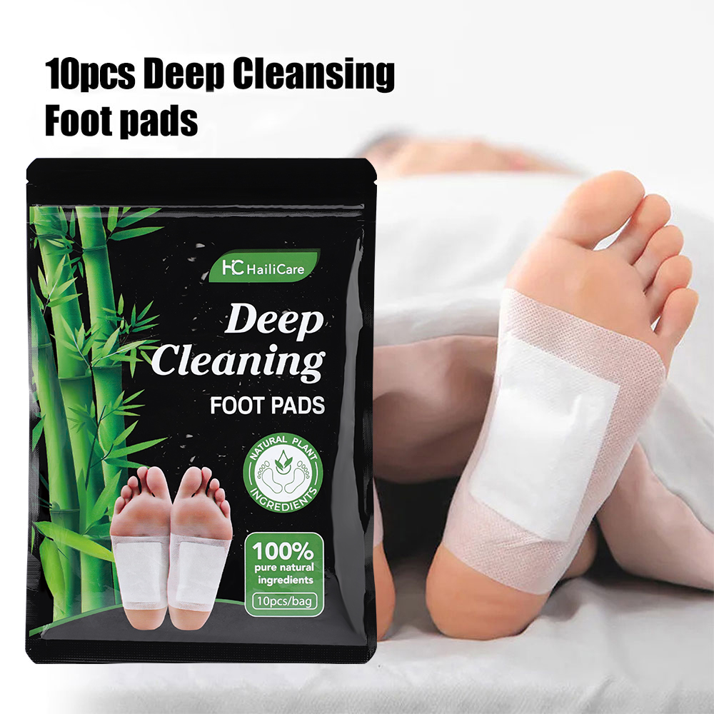 10 قطع من لصقات القدم المصنوعة - مراجعة Detox Foot Patch وسعره