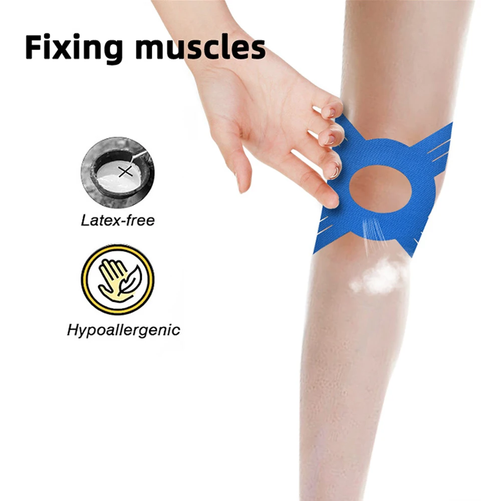 5 قطع من شريط الكينيسيولوجي ال - مراجعة Sports Taping Precut وسعره