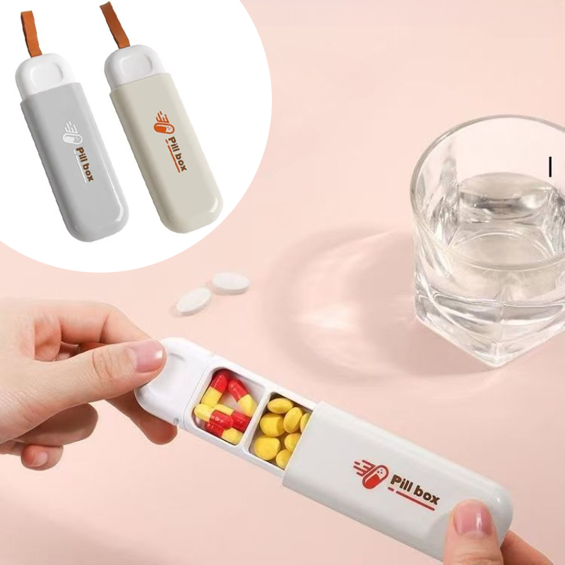 علبة أدوية محمولة وملونة بثلاث - مراجعة Health & Wellness Unlimited وسعره