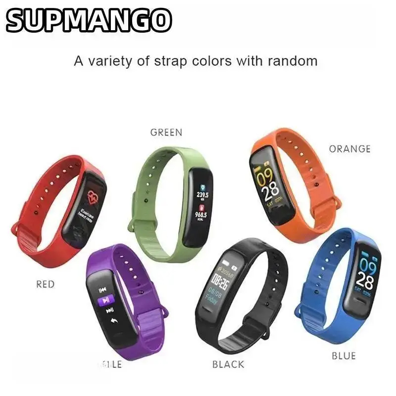 ساعة ذكية C1 Plus مع قياس معدل - مراجعة Health Wellness Bracelet وسعره