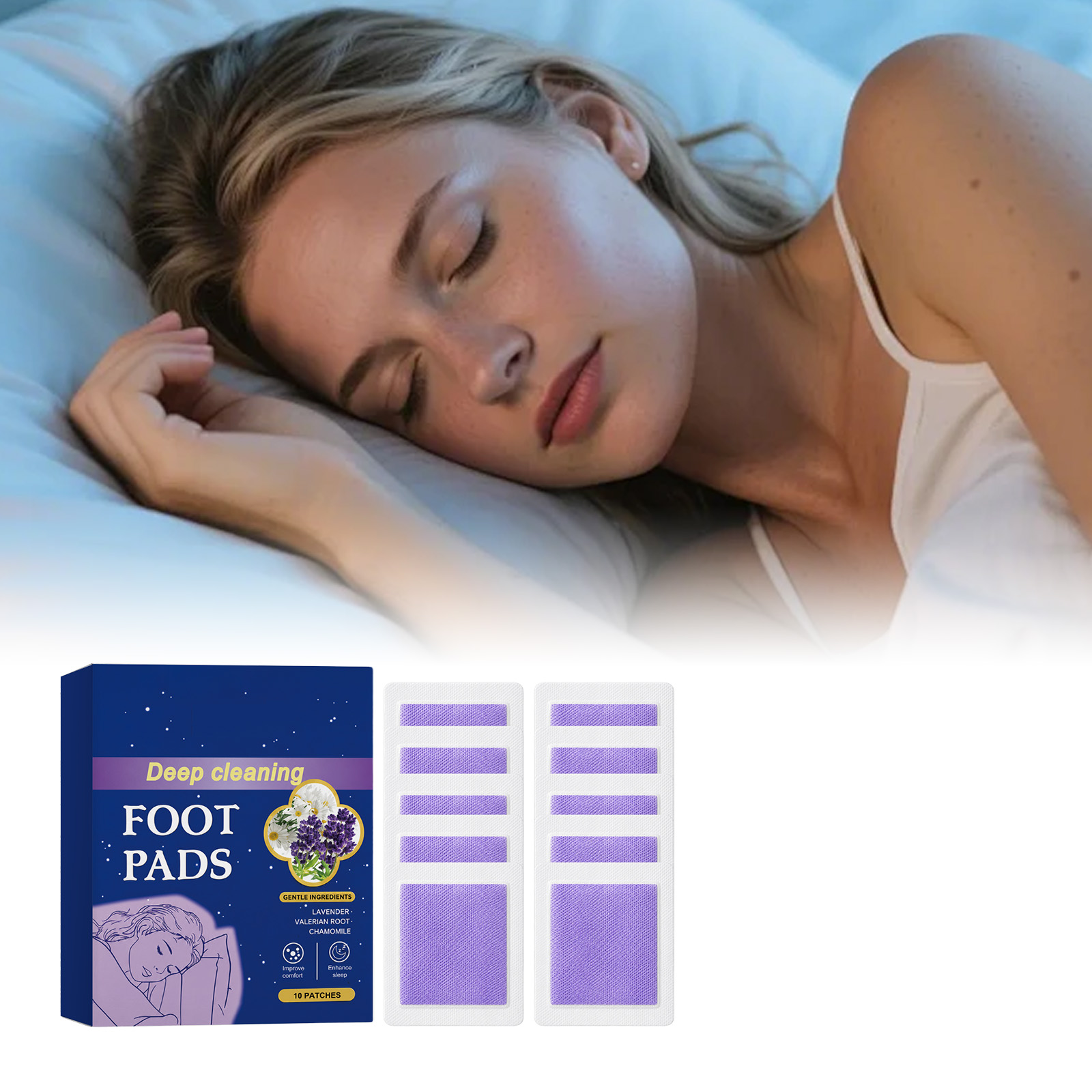 لصقات القدم للنوم العميق تحسن  - مراجعة Detox Foot Patch وسعره